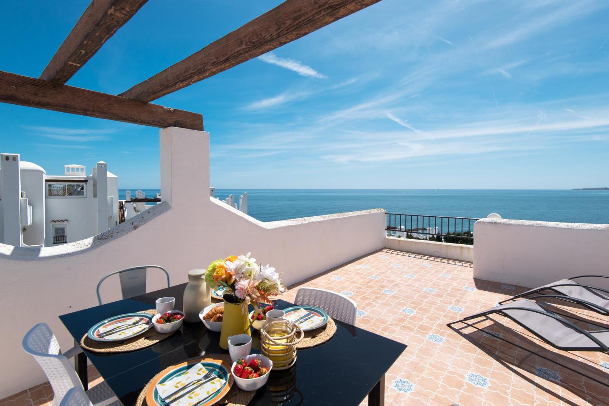 Coral Island Mediterranean Duplex Penthouse Benalmádena Exteriör bild